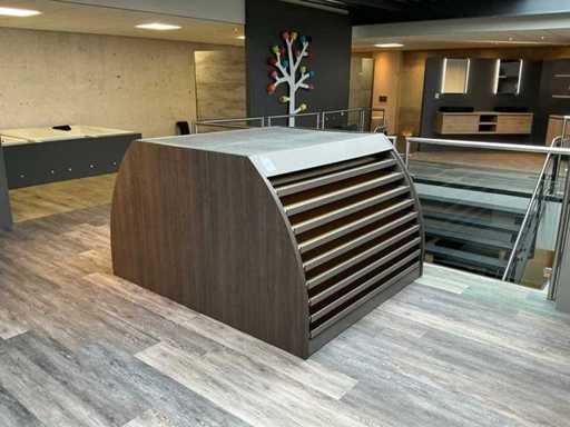 Double-sided tile display