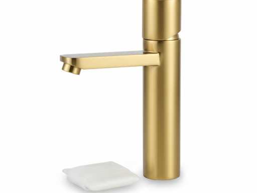 Elka 4335-850-05PVD robinet mixer cu drenaj în finisaj auriu