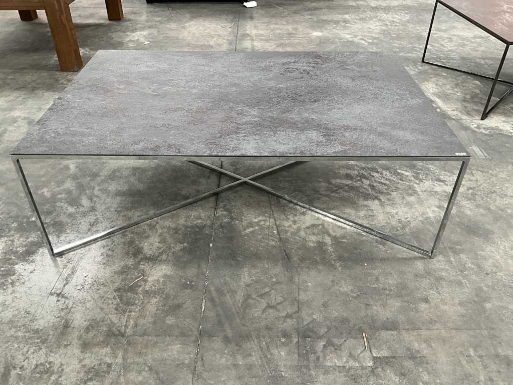 1x Table basse en céramique