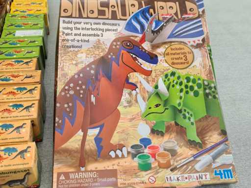 Bouw & constructie opgraafsets dino en knustelsets
