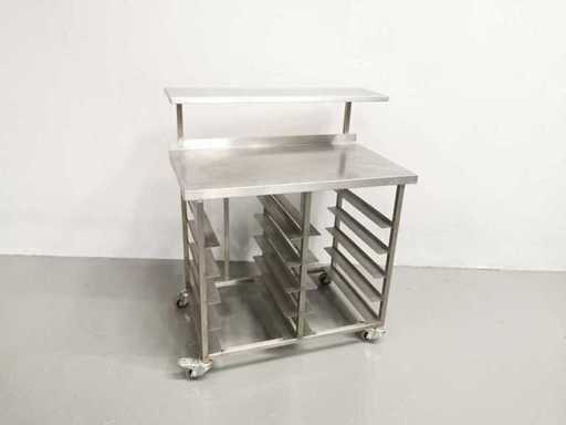 PROFFIL - Masă de lucru din oțel inoxidabil