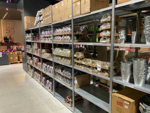 Lotto di portacandele in vetro