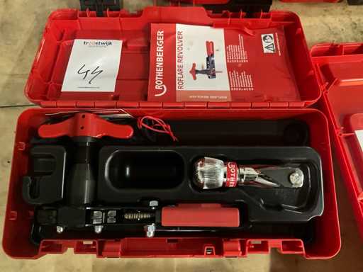 Urz?dzenie do kielichowania rewolweru Rothenberger Roflare