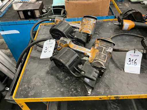 Stanley / Bostitch Pneumatic tackers (2x)