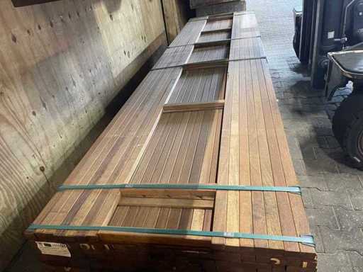 Guyana Teak Latten Geschaafd 3950x40x27mm (230x)