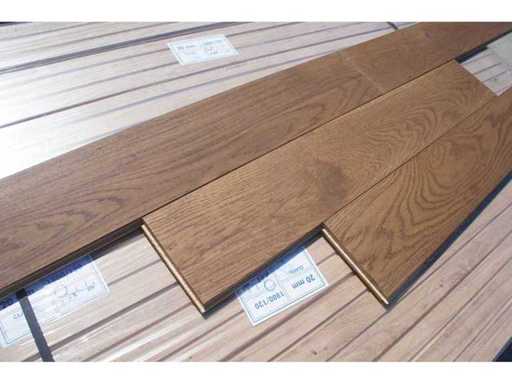 43,20 m² Massief eiken parket 20mm Clay Oil