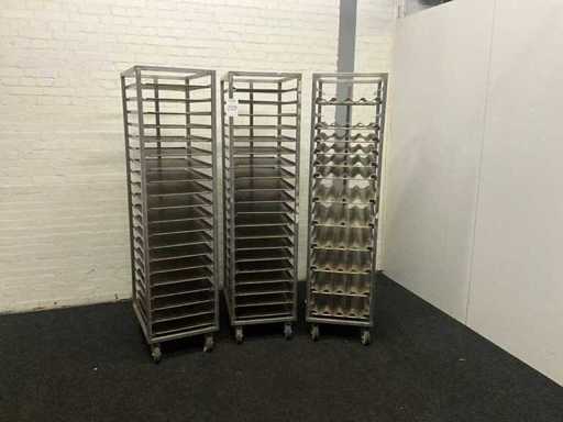 Bakery trolleys 60/40 (3x)