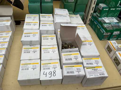 21 Kisten Holzschrauben