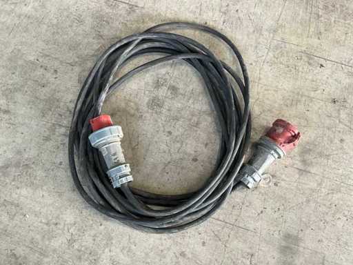 Cablu de alimentare 5x6mm2 16,5 metri priză 63A