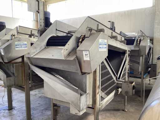 SAVI Leder-Trennrollen mit Schnecke