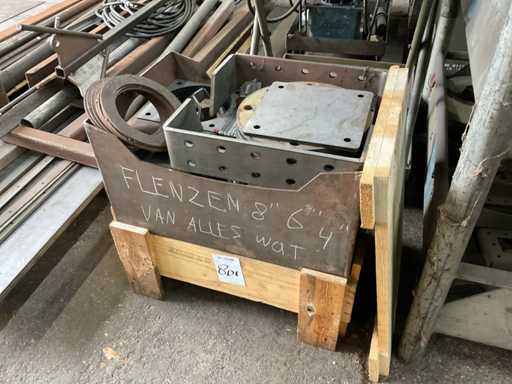 Chargenflansche für den Schlammtank