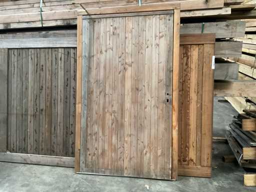 Hillhout Douglas deur met kozijn 120x207 cm 