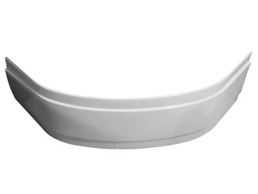 Corner bathtub apron L.115x W.115 cm white, BALNEO Access comfort