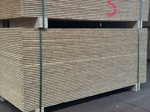 50 m2 OSB plates thickness 15 mm - 1.69x0.63m