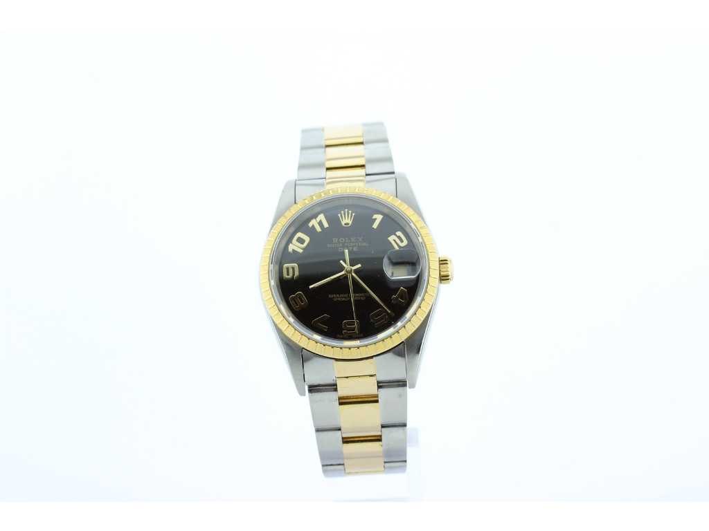 1991 - Rolex - Oyster perpetual date - Montre-bracelet
