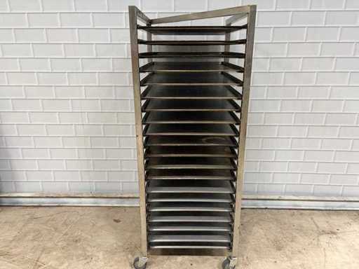 20 Delige - RVS - Afkoelwagen 