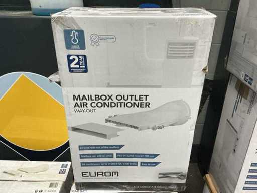 Sistem de evacuare la geamurile Eurom pentru aer condiționat (3x)