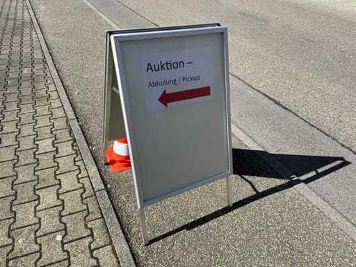 A-stand , customer stopper (1x) 63 x 90 cm