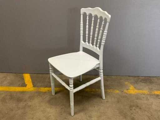 Plastikowe krzesło dekoracyjne (21x)