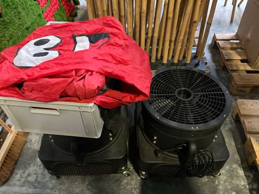 Skydancer met airblower (2x)