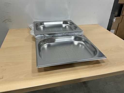 Saro perforated 1/2 GN containers (5x)