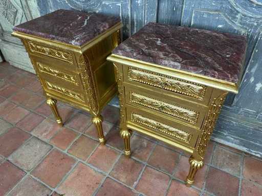 Louis afferra il tavolino laterale largo 43 cm