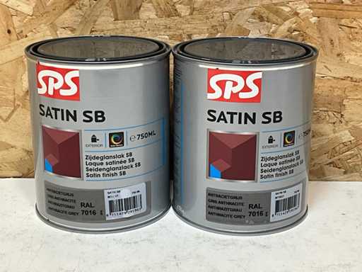 SPS Satin SB Zijdeglanslak 750ml (2x)