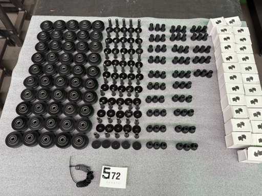 25 sets of Barn door systems for steel doors