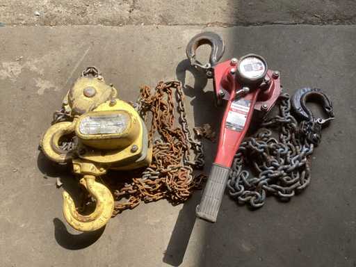 2021 Fersenlift & powertex WLL3T & PLH32 Kettenzug (2x)