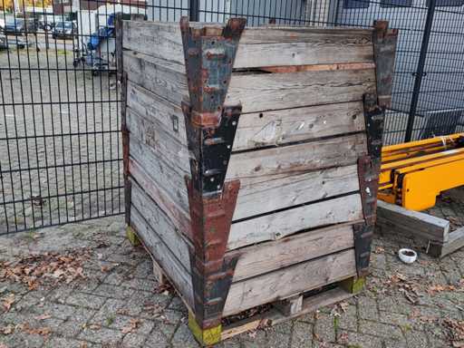 Blokpallet met palletranden