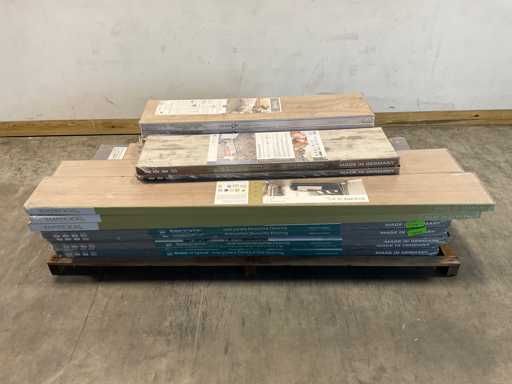 Laminaat – diverse soorten, ca. 75m²