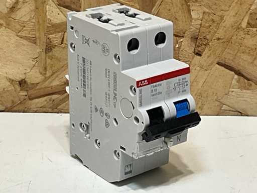 ABB 2CCL562110E0105 Interruttore differenziale 10kA, 1P+N, curva B, 10A, 30mA (5x)