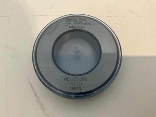 Mitutoyo 177-290 stalen instelring