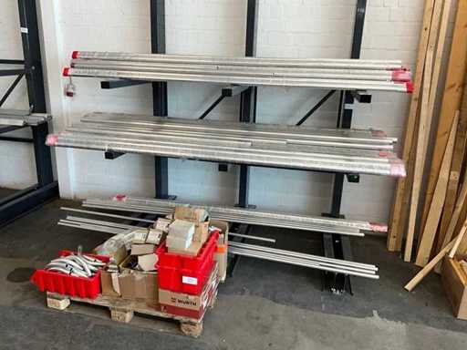 Veel aluminium installatiesysteem