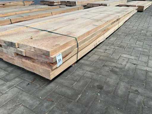 Amerikaans Eiken planken voorgeschaafd op 48 mm ca. 1,2 m³