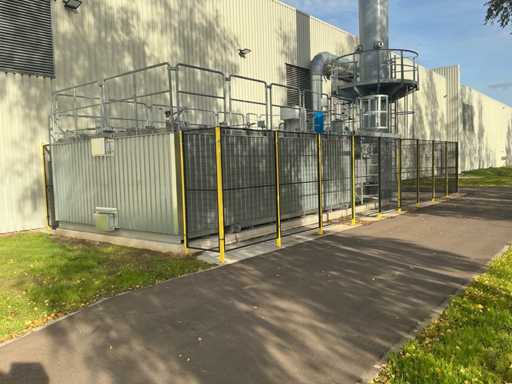 2023 Impianto di postcombustione elettrico di eptano Dürr/Megtec