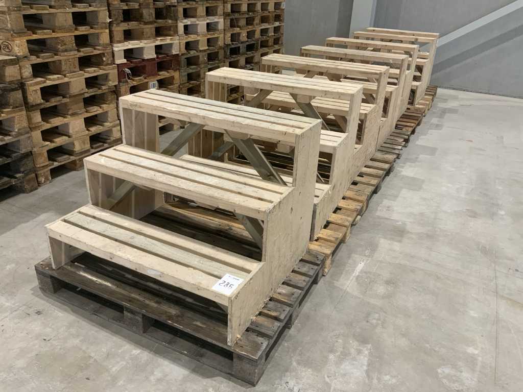 Scala in legno (7x)