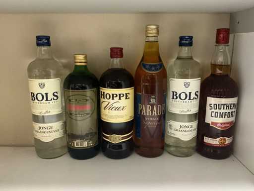 Diverse sterke drank (6x)