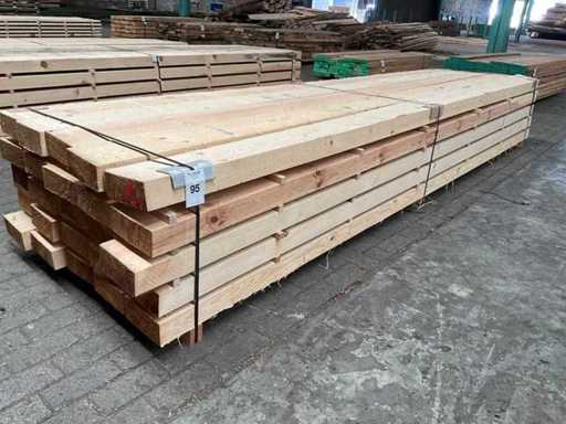 Black Pine beams 85x200 mm (25x)