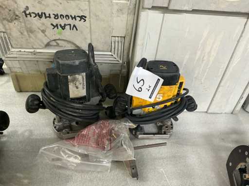 Dimensys i Dewalt Różne routery (2x)