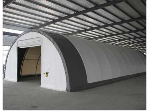Opslag tent/Storage Building EV-40-60-20 in kist