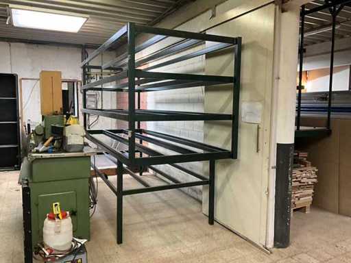 Rack de rangement métallique/rack d’empilement