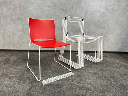 8x Markant Pep - chaise de nidification - inutilisée