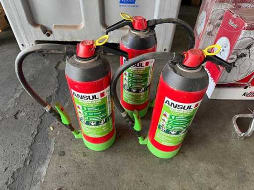 Ansul 6 l. Schaumstoff Feuerlöscher (2x)