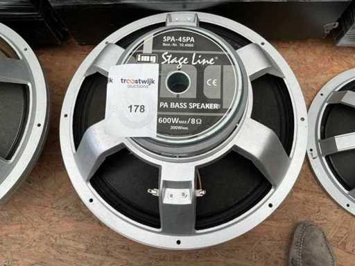 IMG 2 x SPA-45PA Speaker 600 Watt(2x)