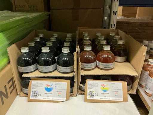 Wazon Centimo Kolor żółto-jasnoniebieski 150ml (47x)