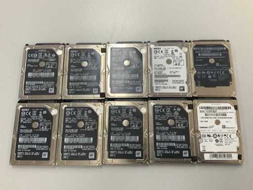 HGST/Samsung 1TB 5400/7200RPM SATA HDD (10x)