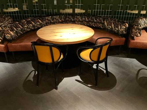 Hemispherical Dining Set Up