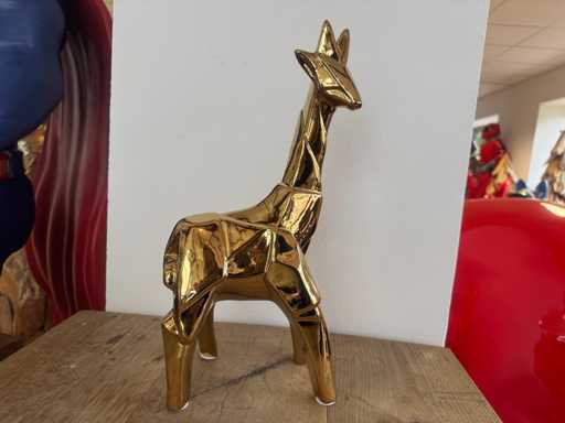 Giraf Chrome Gold H38cm x L16cm