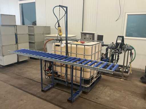 Unité de dosage avec minuterie